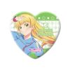 平安名すみれ 缶バッジセット ラブライブ！スーパースター!!「平安名すみれ」スクエア缶バッジ