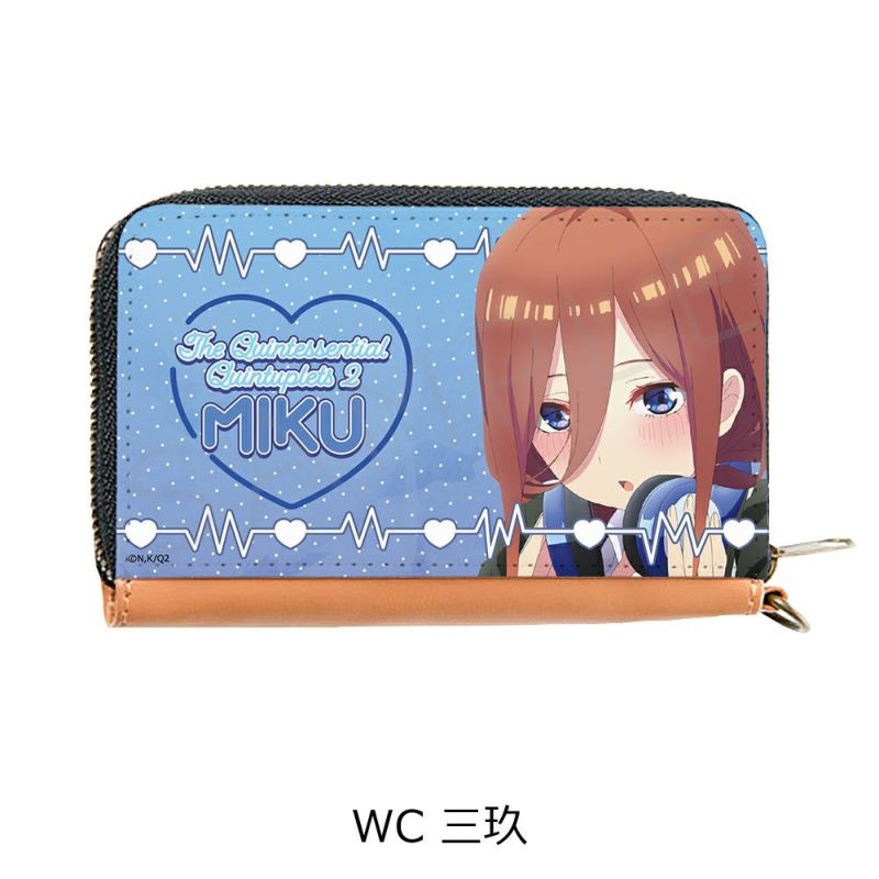 五等分の花嫁　中野三玖　水着　合皮　カードケース　匿名配送　新品未使用　ケース 合皮製デッキケース 映画 五等分の花嫁「中野 三玖」水着Ver