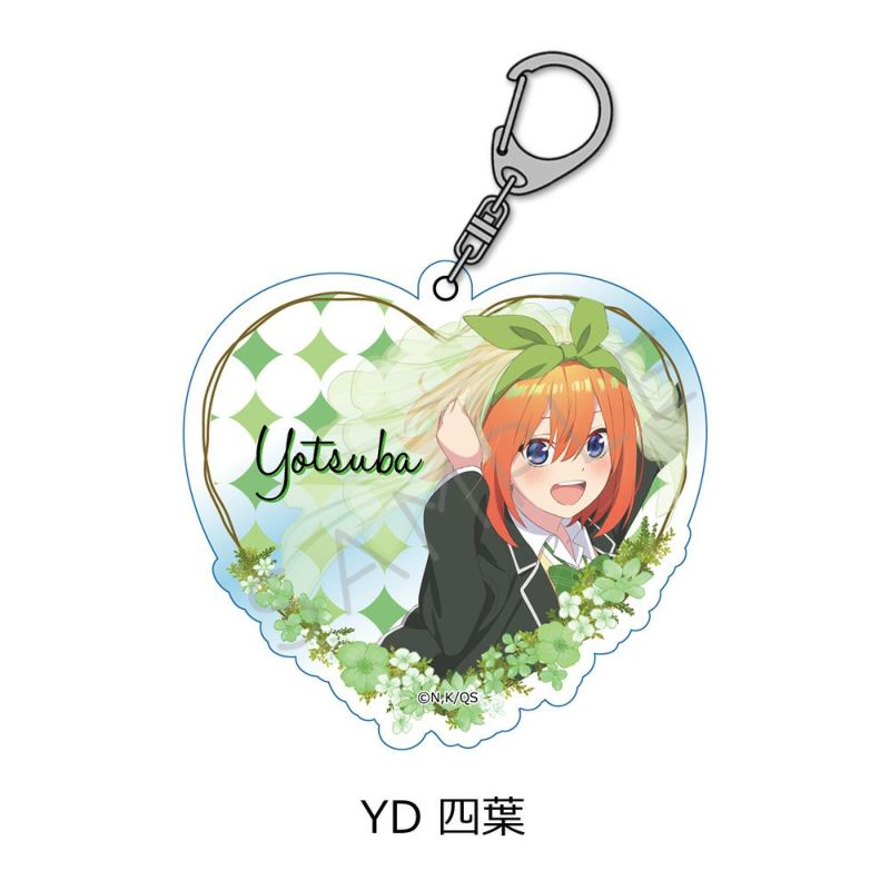 「五等分の花嫁∽」〜秋のひととき〜アクリルキーホルダー 全種セット 映画「五等分の花嫁」 ミニキャラアクリルキーホルダー 中野一花