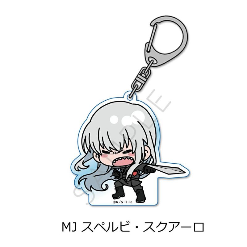 リボーン スクアーロ アクリルキーホルダー J-WORLD 363d4d18cad3f6878427931f8a197d