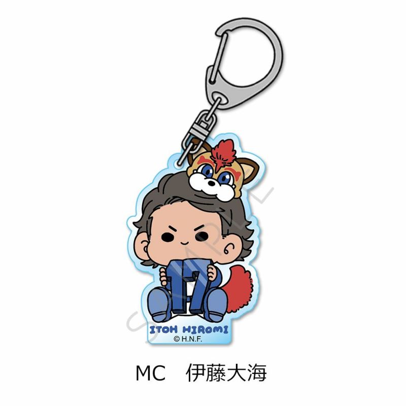 北海道日本ハムファイターズ』アクリルキーホルダー mochocho-C