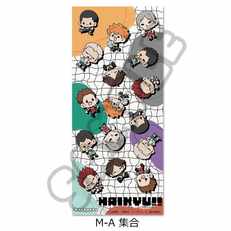 ハイキュー!!」みんなmochocho化大作戦！第1弾 フェイスタオル M-A