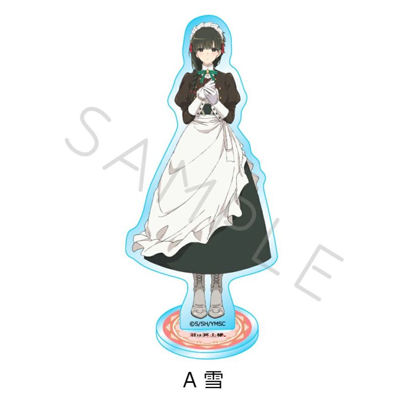 君は冥土様 A4クリアファイル 3点セット 君は冥土様。 クリアファイル 雪 水着メイドver (キャラクター