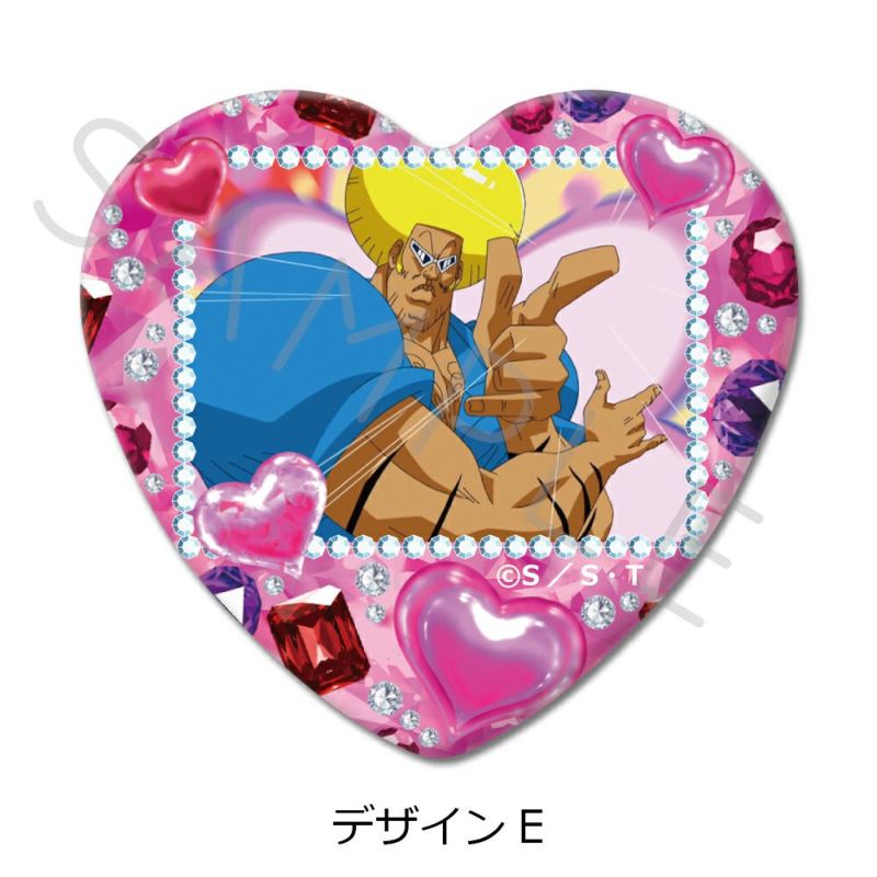 ボボボーボ・ボーボボ』ハート型缶バッジ E | ビビット