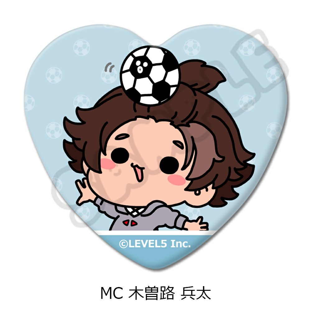 イナズマイレブン・ザ・ムービー 2025』ハート型缶バッジMC (木曽路 兵