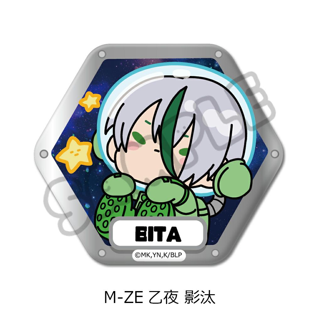 TVアニメ『ブルーロック』第7弾 六角形缶バッジ M-ZE (乙夜影汰