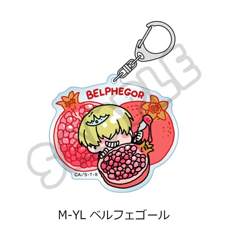 リボーン ベルフェゴール アクリルキーホルダー J-WORLD リボーン ベルフェゴール アクリルキーホルダー J-WORLD 家庭