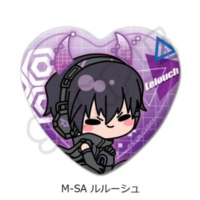 ハート型缶バッジ | ビビット