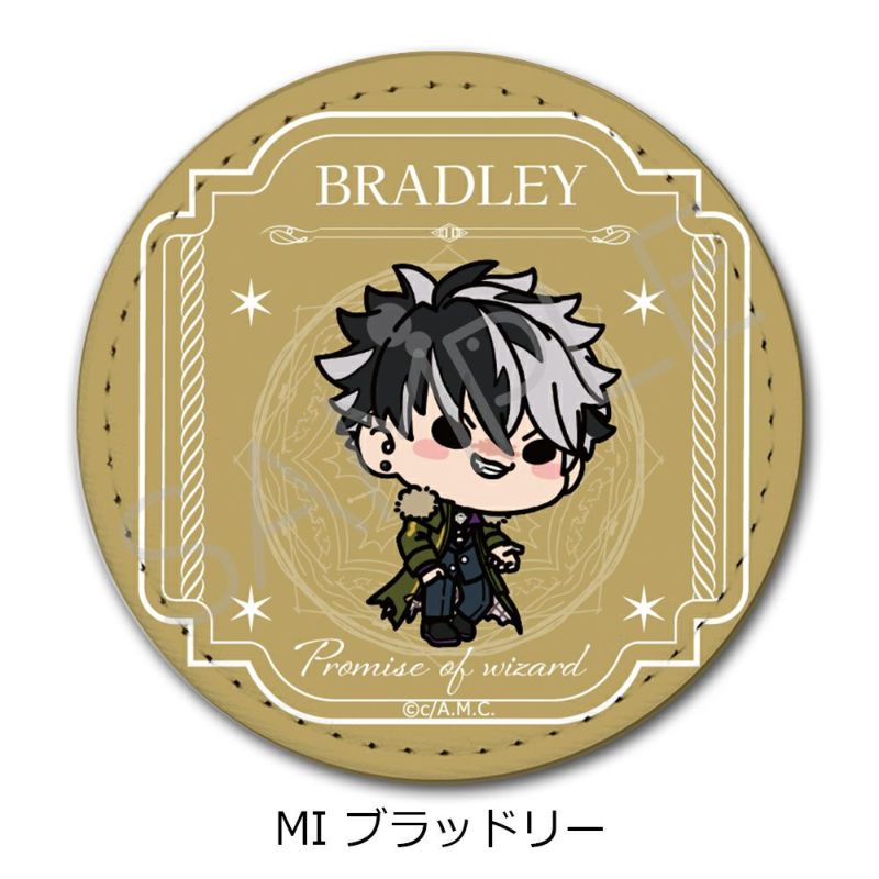 TVアニメ『魔法使いの約束』レザーバッジ（丸形) MI (ブラッドリー