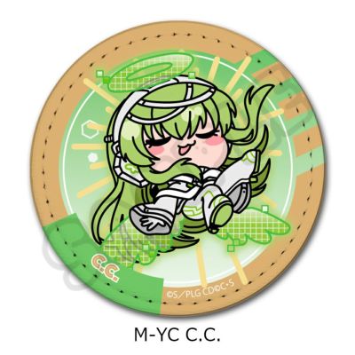 コードギアス　メイド　C.C. 缶バッジ アクリルスタンド エテルノレシ コードギアス 復活のルルーシュ_描き下ろし C.C. 缶バッジ