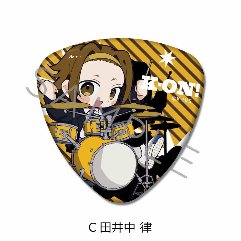 けいおん！』ピック型缶バッジ C（田井中 律）【予約】 | ビビット