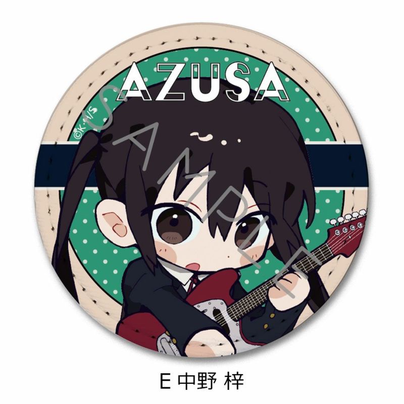 けいおん！』レザーバッジ（丸形） E（中野 梓）【予約】 | ビビット