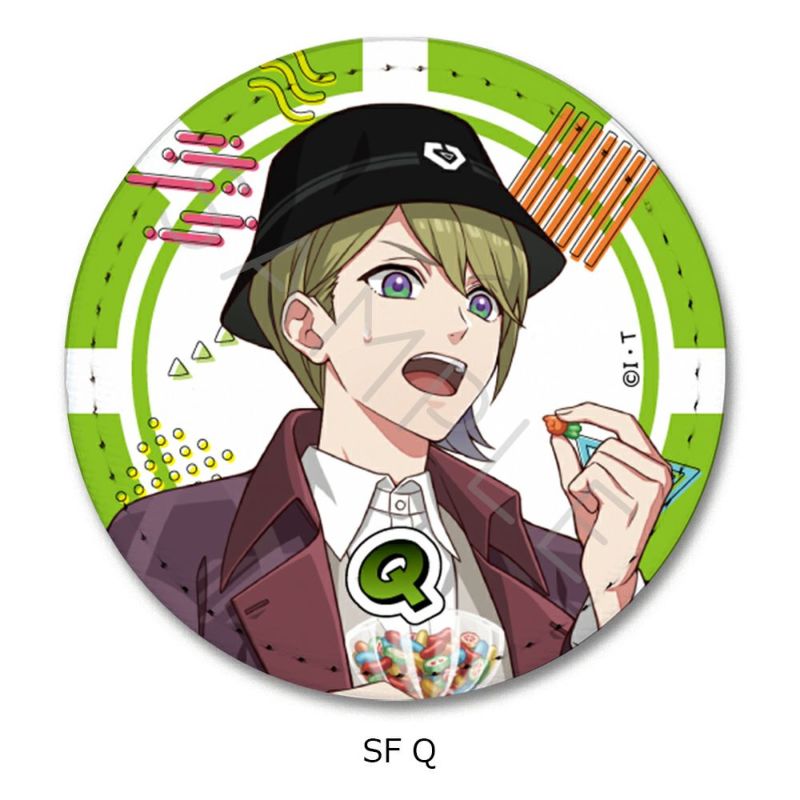 QPさま ライドカメンズ』第2弾 レザーバッジ（丸形)SF (Q)【予約
