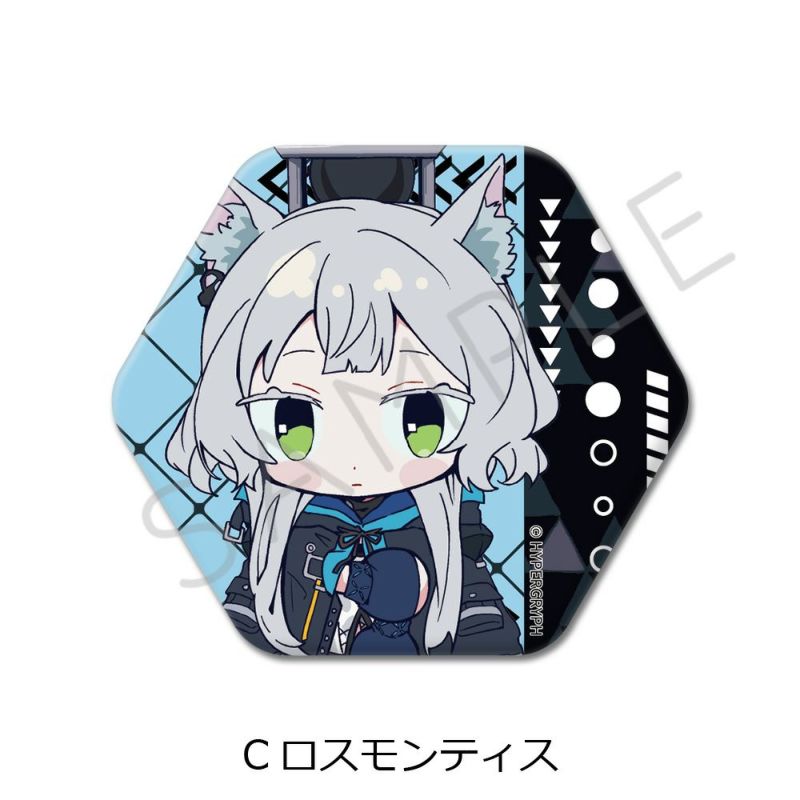 アークナイツ【焔燼曙明／RISE FROM EMBER】 六角形缶バッジ C