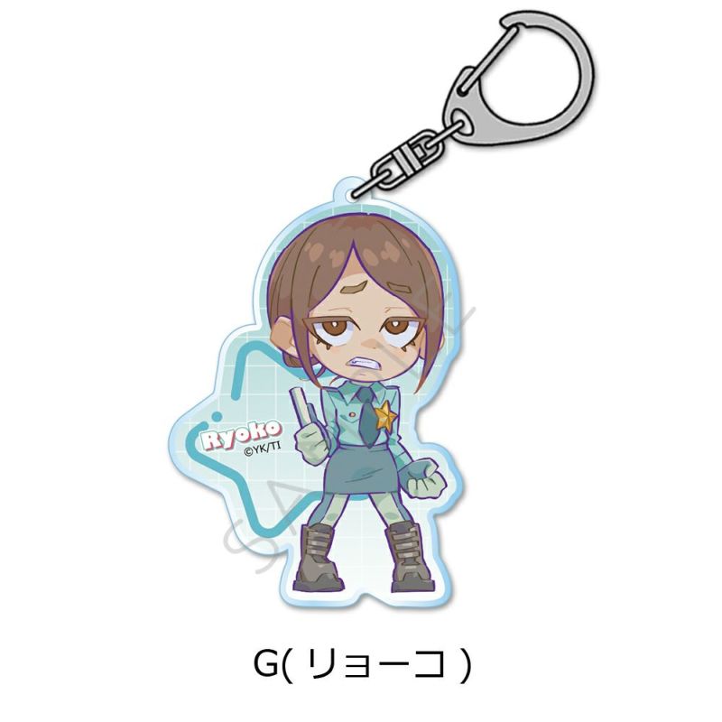アニメ『銀河特急 ミルキー☆サブウェイ』 アクリルキーホルダー G