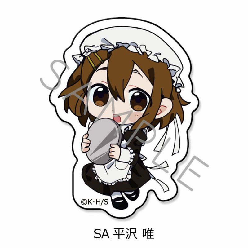 けいおん！　カード約260枚セット けいおん！』第2弾クリアカードステッカー SA（平沢 唯）【予約