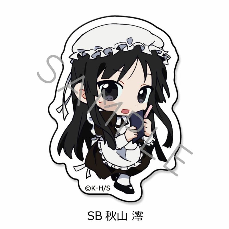 けいおん！』第2弾クリアカードステッカー SB（秋山 澪）【予約