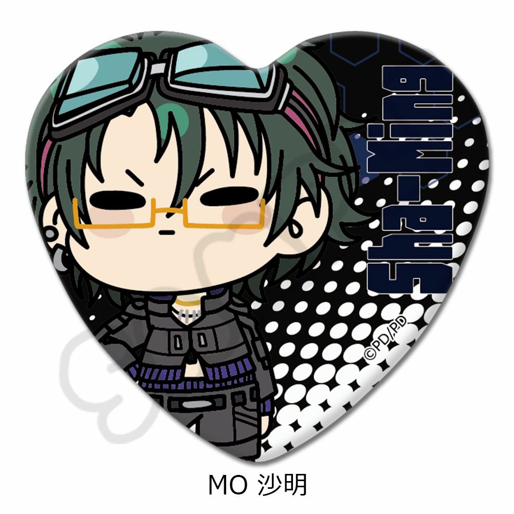 TVアニメ『グノーシア』ハート型缶バッジ MO（沙明）【予約】 | ビビット