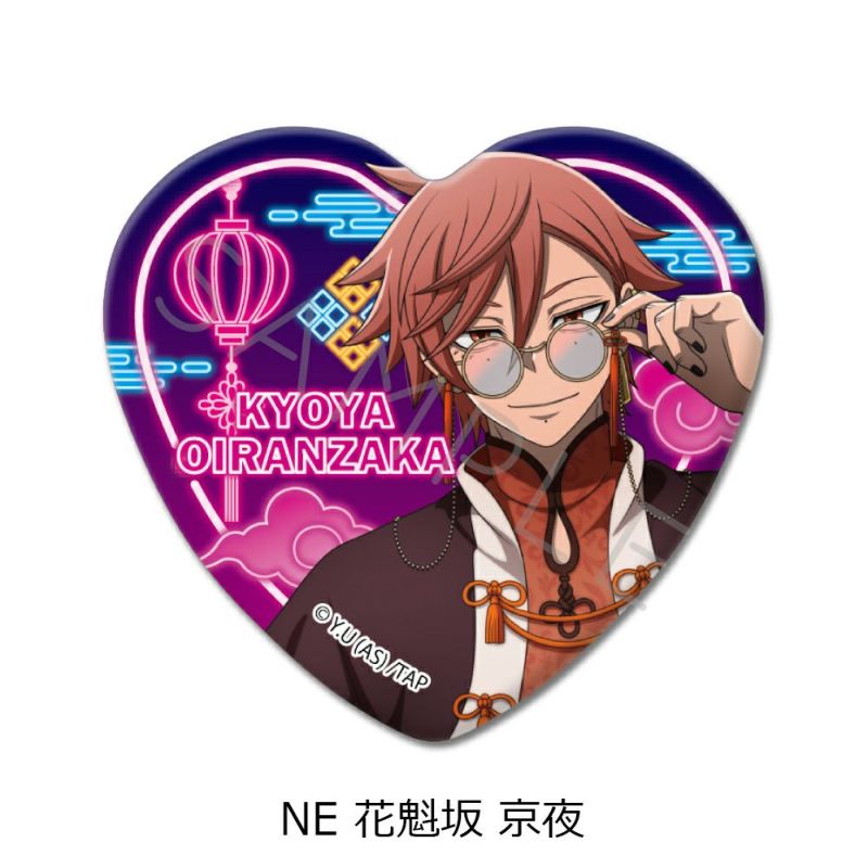 TVアニメ「桃源暗鬼」第2弾 ハート型缶バッジ （全8種トレーディング