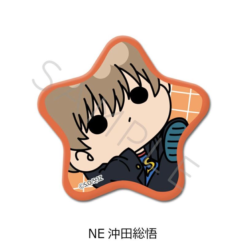 TVアニメ『3年Z組銀八先生』 星型缶バッジ(mochochoシリーズ第2弾) NE