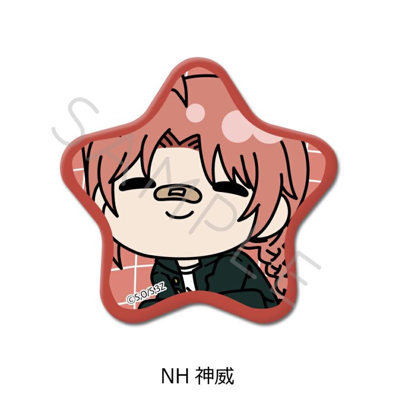 TVアニメ『3年Z組銀八先生』 星型缶バッジ(mochochoシリーズ第2弾) NH