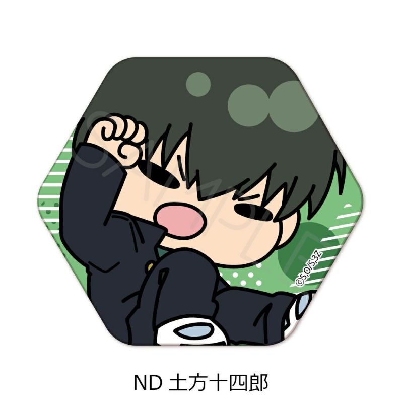 TVアニメ『3年Z組銀八先生』 六角形缶バッジ(mochochoシリーズ第2弾