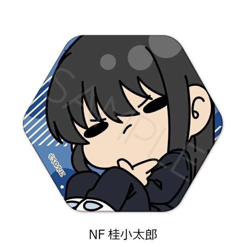 TVアニメ『3年Z組銀八先生』 六角形缶バッジ(mochochoシリーズ第2弾