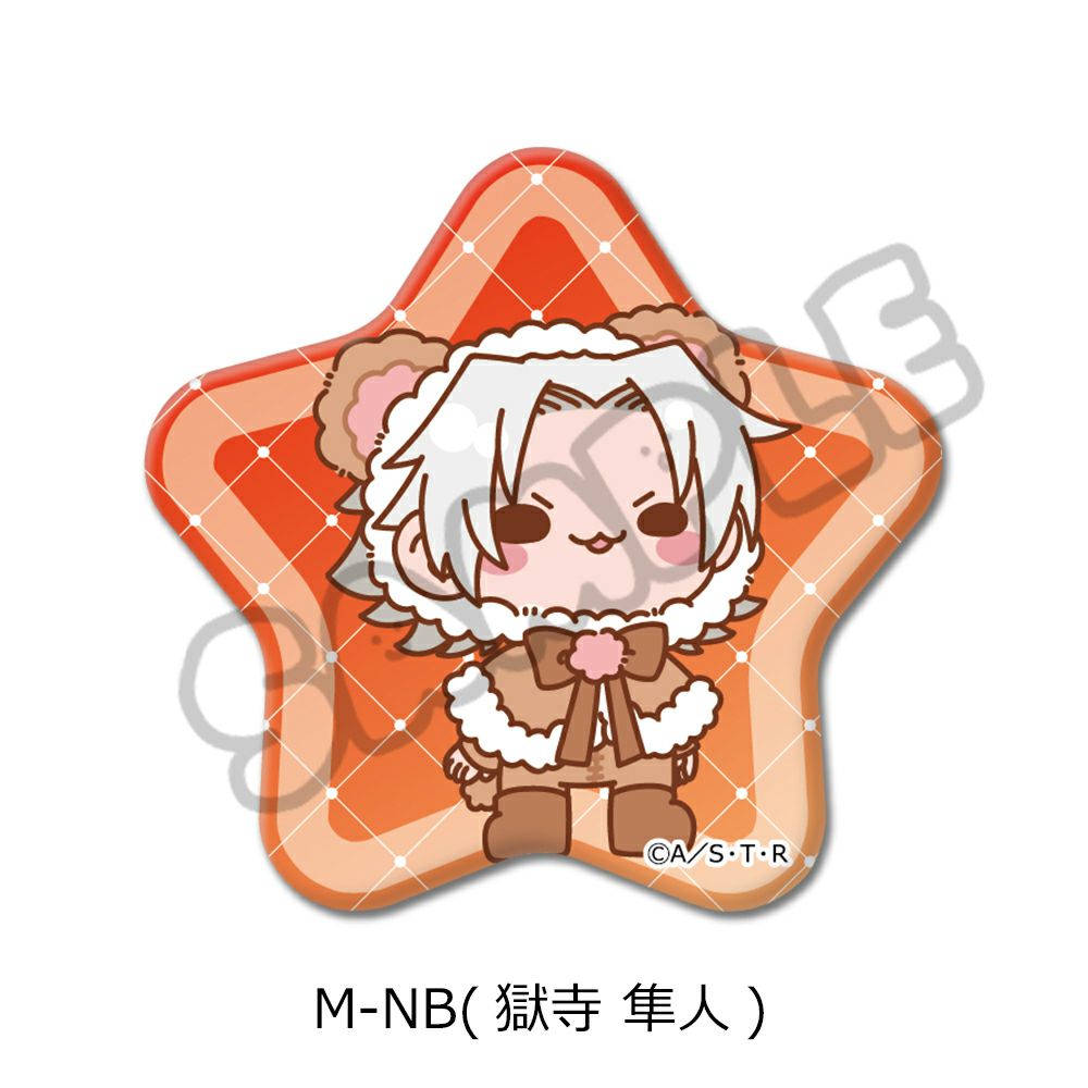 TVアニメ『家庭教師ヒットマンREBORN!』第4弾 星形缶バッジ M-NB (獄寺