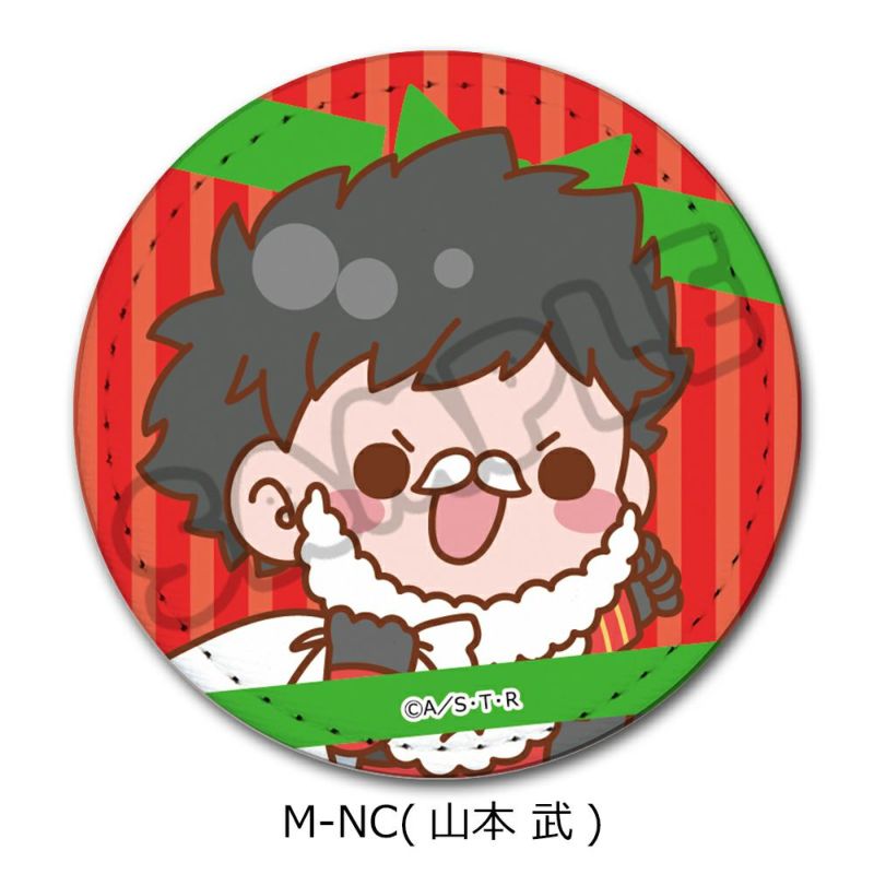 TVアニメ『家庭教師ヒットマンREBORN!』第4弾 レザーバッジ（丸形)M-NC