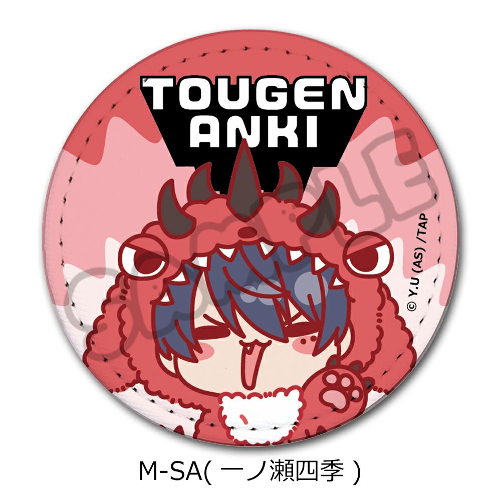 TVアニメ「桃源暗鬼」第3弾 レザーバッジ（丸形) M-S | j-hobby Collection