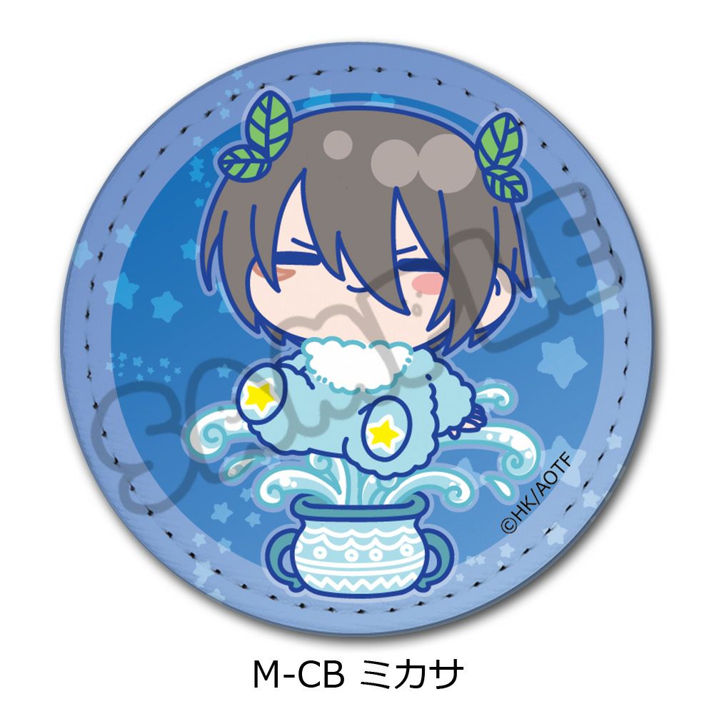 進撃の巨人 ミカサ レザーバッジ TVアニメ『進撃の巨人 The Final Season』第16弾 レザーバッジ（丸形